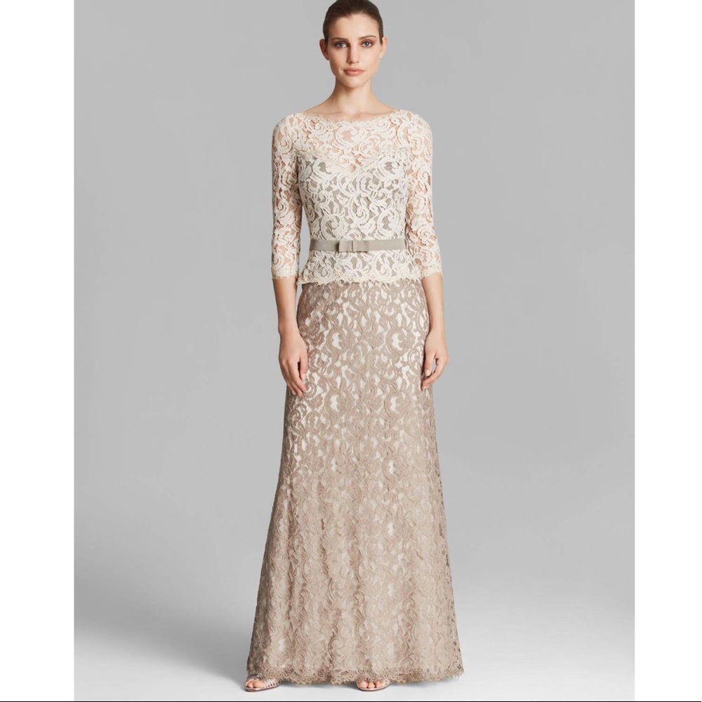 Tadashi Shoji Lace Maxi Dress
